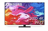 55" Телевизор Samsung QE55Q80BAU QLED, HDR, Quantum Dot , черненое серебро