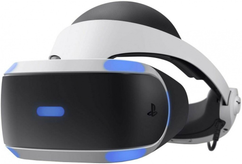 Система VR Sony PlayStation VR CUH-ZVR2, 1920x1080, 120 Гц, черно-белый фото 2