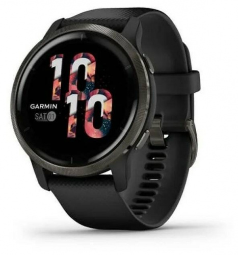 Умные часы Garmin Venu 2 Wi-Fi NFC, черный фото 2