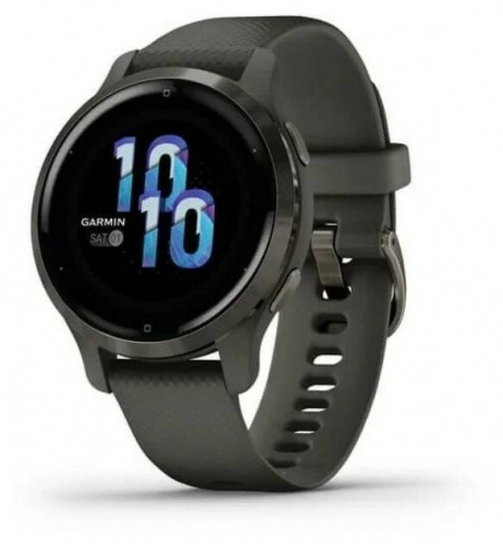Умные часы Garmin Venu 2S Wi-Fi NFC, серый фото 2