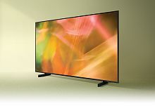 55" Телевизор Samsung UE55AU8000U 2021 LED, HDR, черный