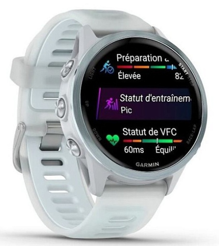 Умные часы Garmin Forerunner 570 42mm Cloud Blue Aluminum with Translucent Whitestone/Cloud Blue Band (010-02970-01) фото 7