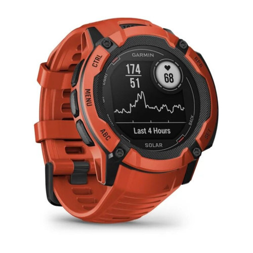 Часы Garmin  Instinct 2X Solar Red 010-02805-01 фото 4