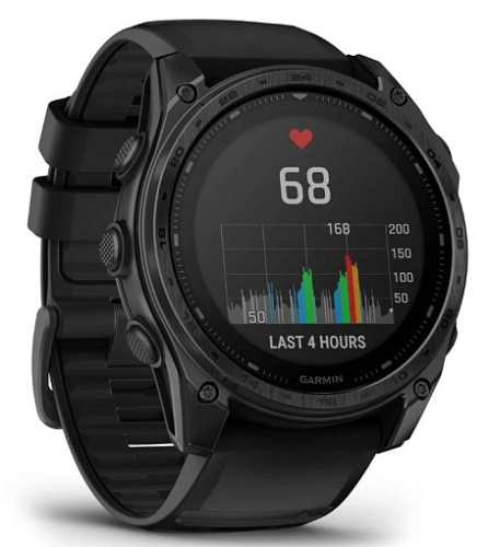 Умные часы Garmin Tactix 8 51 mm Solar Sapphire Applied Ballistics Elite Black (010-03407-11)