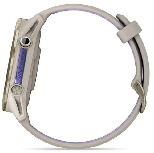 Умные часы Garmin Forerunner 970 Soft Gold Titanium and French Grey/Translucent Indigo (010-02969-12) фото 2