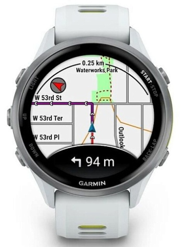 Умные часы Garmin Forerunner 970 Titanium Whitestone/Translucent Amp Yellow (010-02969-11) фото 8