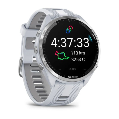 Часы Garmin Forerunner 965 White Band 010-02809-11 фото 4