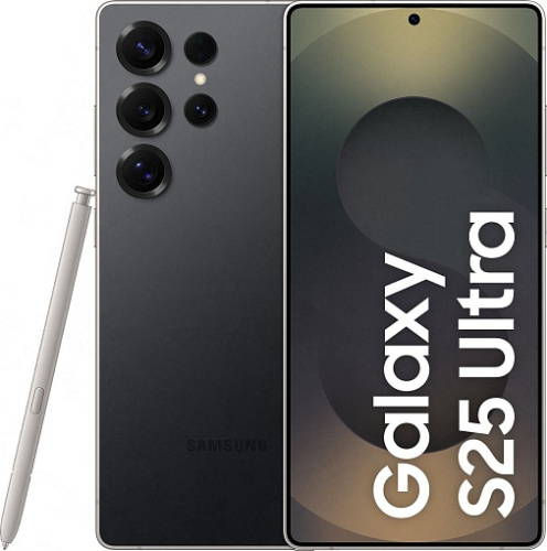 Samsung Galaxy S25 Ultra 12/1 ТБ (SM-S938B), черный титан