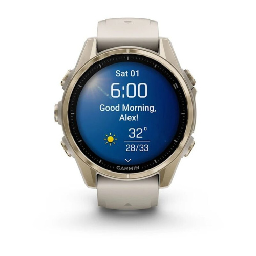 Часы Garmin  Fenix 8 43mm Amoled Sapphire Soft Gold 010-02903-11 фото 3