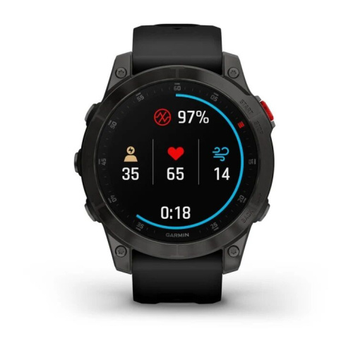  Часы Garmin Epix (Gen 2) - 47 Sapphire Black 010-02582-11 фото 3