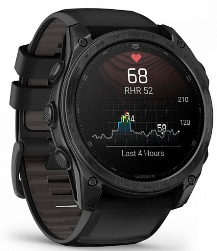 Умные часы Garmin Tactix 8 51 mm Amoled Sapphire Titanium Black (010-03406-01) фото 6
