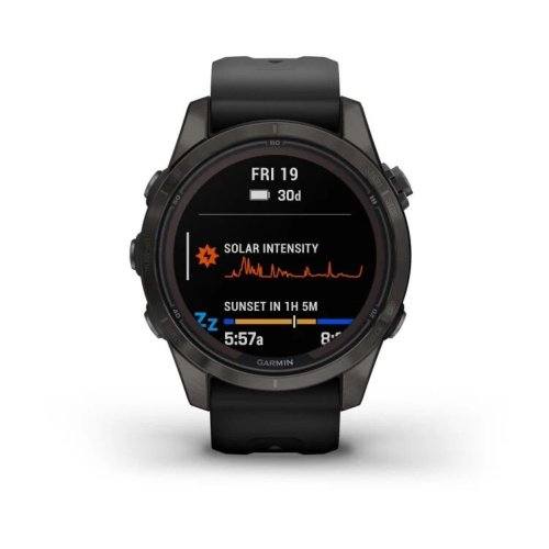 Часы Garmin  Fenix 7S Pro – Sapphire Solar Gray 010-02776-11 фото 7