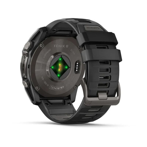 Часы Garmin  Fenix 8 51mm Amoled Sapphire Titanium Carbon Gray 010-02905-21 фото 5