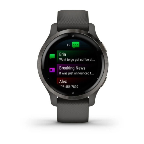 Часы Garmin  2S Graphite 010-02429-10  фото 4