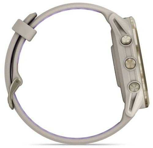 Умные часы Garmin Forerunner 970 Soft Gold Titanium and French Grey/Translucent Indigo (010-02969-12) фото 5