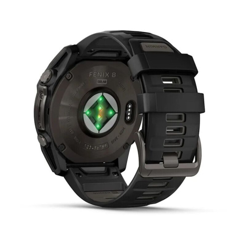 Часы Garmin  Fenix 8 51mm Solar Sapphire Titanium Carbon Gray 010-02907-11 фото 7