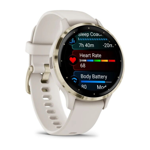 Часы Garmin Venu 3S Cream Gold / Ivory 010-02785-04 фото 4