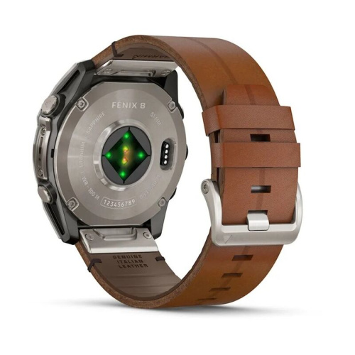  Часы Garmin Fenix 8 51mm Amoled Sapphire Titanium Graphite 010-02905-40 фото 6