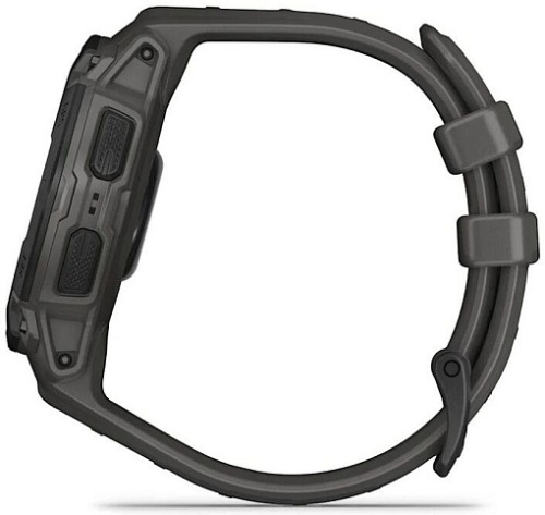 Умные часы Garmin INSTINCT E 45mm Black with Charcoal Band (010-02933-00) фото 2