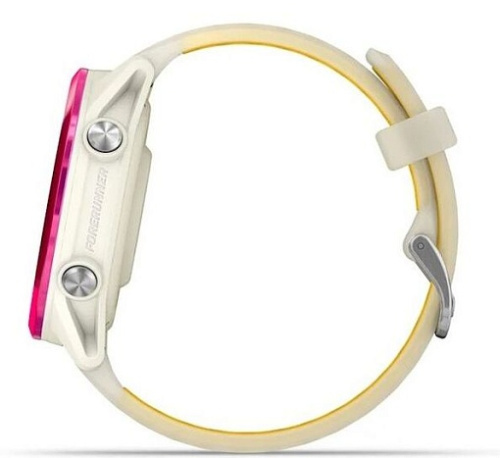 Умные часы Garmin Forerunner 570 42mm Raspberry Aluminum with Translucent Bone/Mango Band (010-02970-02) фото 2