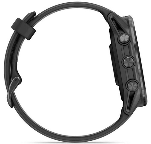 Умные часы Garmin Forerunner 970 Carbon Gray DLC Titanium with Black Case and Black/Translucent Whitestone Band (010-02969-10) фото 5