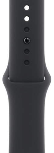 Apple Watch Series 11 42mm GPS Aluminum Case with Sport Band S/M, Jet Black/Black, MEQT4 фото 2