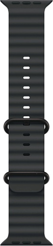 Apple Watch Ultra 3, 49mm Black Titanium Case with Black Ocean Band фото 2