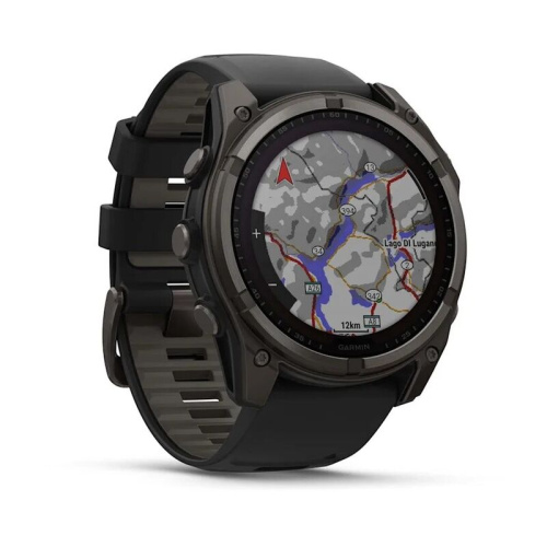 Часы Garmin  Fenix 8 51mm Solar Sapphire Titanium Carbon Gray 010-02907-11 фото 4