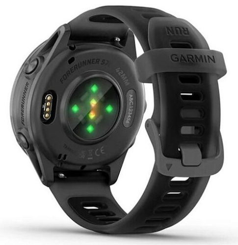 Умные часы Garmin Forerunner 570 42mm Slate Grey Aluminium with Translucent Black/Black Band (010-02970-00) фото 3