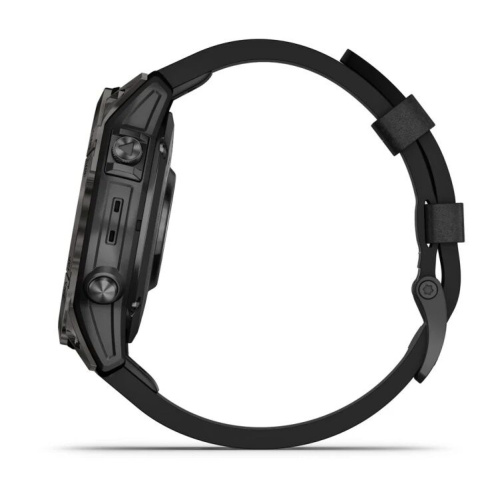 Часы Garmin Epix Pro (Gen 2) – Sapphire 47 Black Leather Band 010-02803-30 фото 7