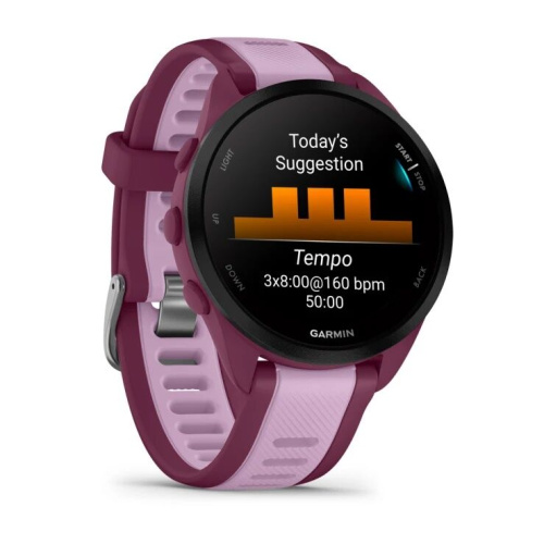 Часы Garmin  Forerunner 165 Music Berry Lilac 010-02863-33 фото 4