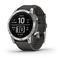 Смарт часы Garmin Fenix 7 Silver with Graphite Band 010-02540-01