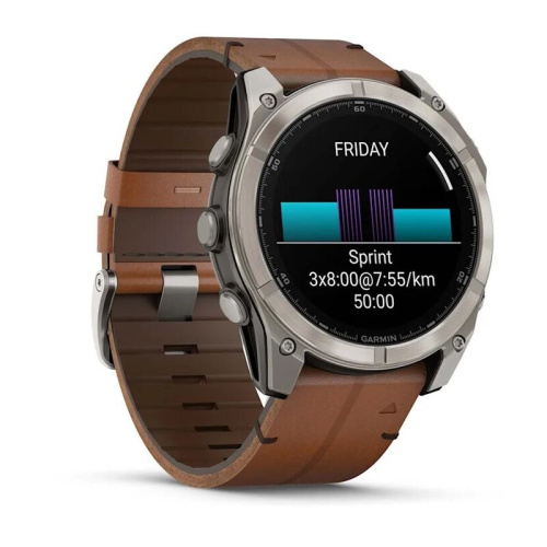  Часы Garmin Fenix 8 51mm Amoled Sapphire Titanium Graphite 010-02905-40 фото 3